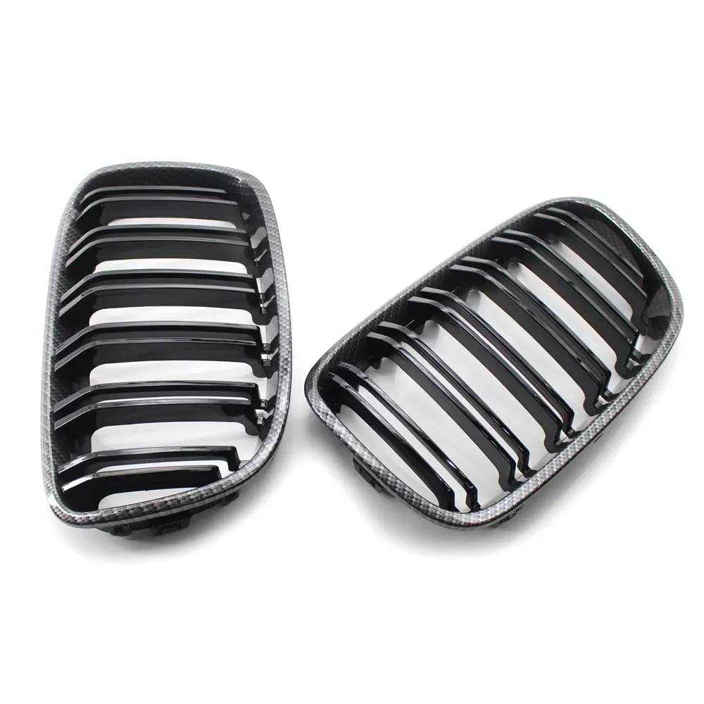 Rejilla doble riñón de fibra de carbono BMW F20/F21 2012-2015 - imagen 5