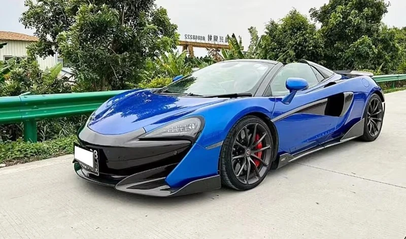 Faldones laterales fibra de carbono McLaren – 540C 570S 570GT 600LT - imagen 3