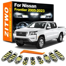 ZITWO Kit de luces LED de lectura y matrícula para Nissan Frontier