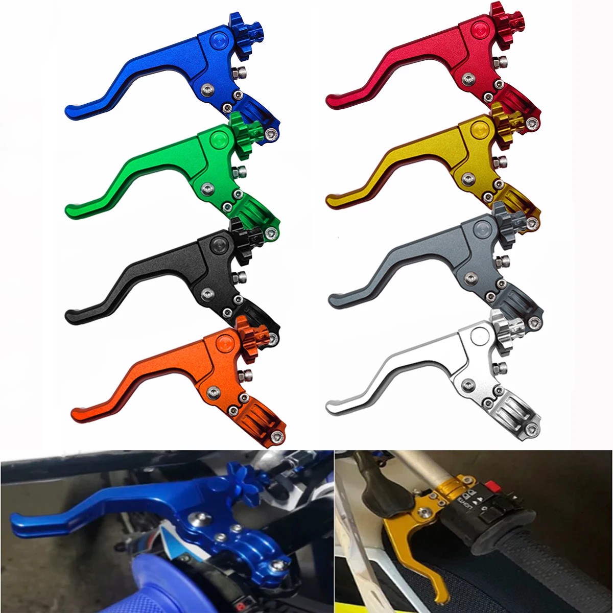 Maneta de embrague corta para acrobacias Honda CBR y CRF