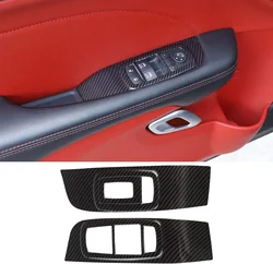 Embellecedor panel ventanilla fibra carbono Dodge Challenger 2015-2023