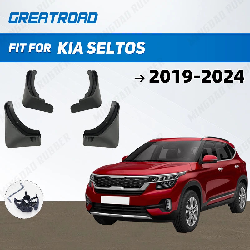 Juego guardabarros delantero y trasero Kia Seltos 2019-2024