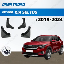 Juego guardabarros delantero y trasero Kia Seltos 2019-2024