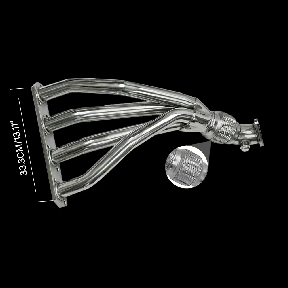 Colector y tubo de escape inox – Mini Cooper R53 1.6 - imagen 4
