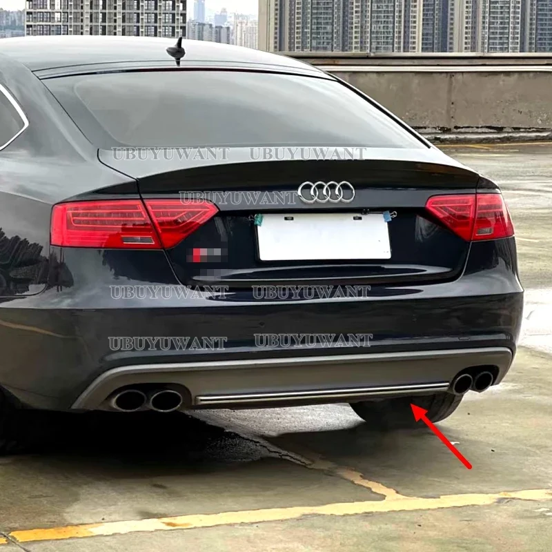 Difusor trasero PP estilo S line para Audi A5 B8.5 2012-2015 - imagen 5