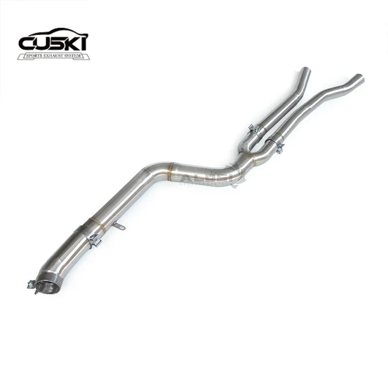 Escape inox deportivo BMW M240i G42 3.0T – tubo intermedio