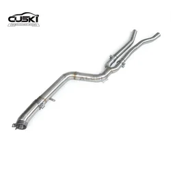 Escape inox deportivo BMW M240i G42 3.0T – tubo intermedio