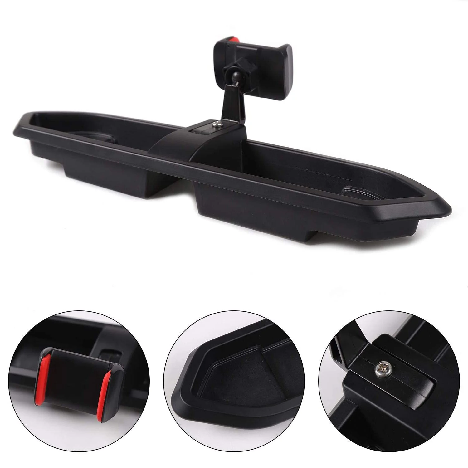 Soporte para teléfono y organizador de salpicadero – Jeep Wrangler JL - imagen 3