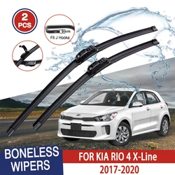 Escobillas limpiaparabrisas delanteras Kia Rio X-Line 2017-2020