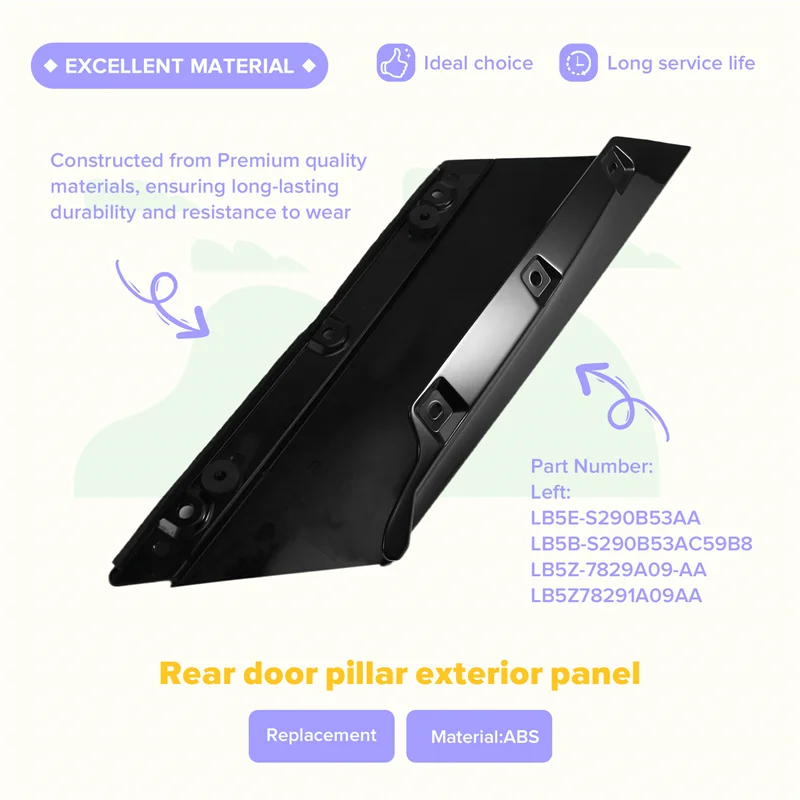 Pilar puerta trasera exterior para Ford Explorer 2020-2023 - imagen 4
