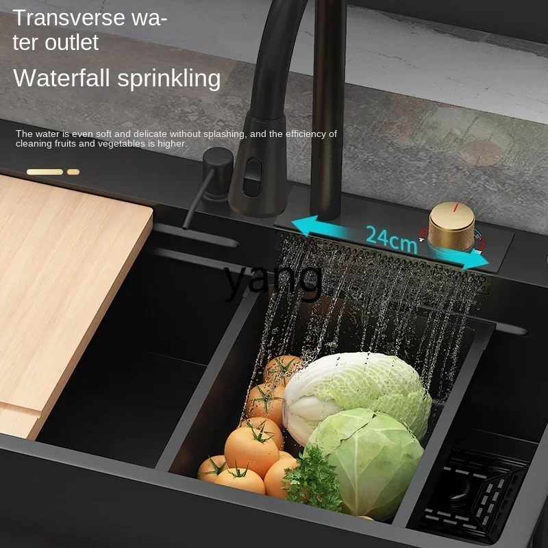 Fregadero de cocina acero inoxidable con soporte para hogar - imagen 3