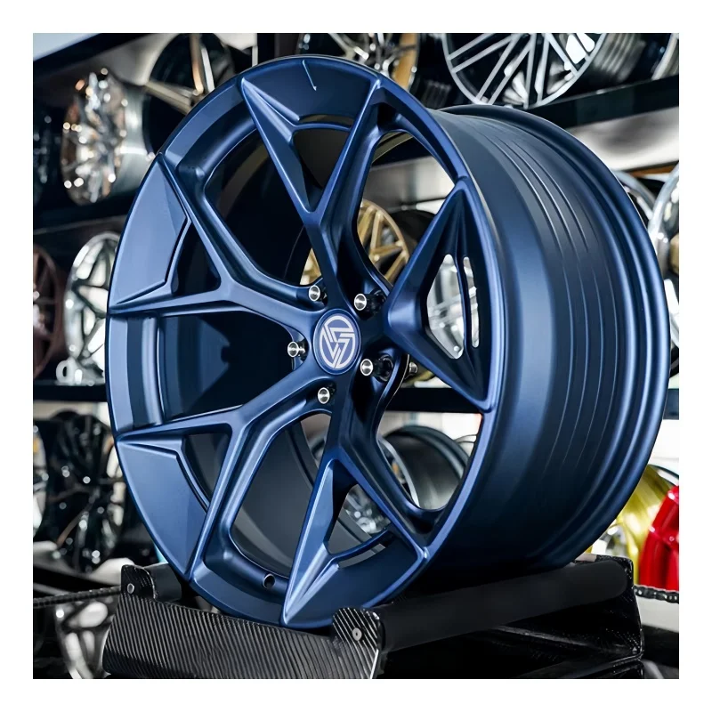 XINLAI personalizado cóncavo profundo 5 agujeros 6 agujeros 18 19 20 21 22 24 pulgadas rueda de aleación de aluminio forjado de 1 pieza para BMW M3 M4 M5 M6 M7 M8 - imagen 4