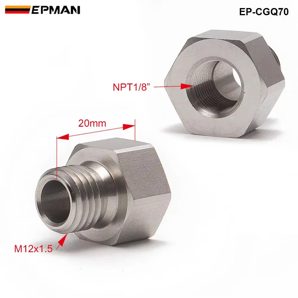Adaptador Sensor EPMAN EP-CGQ70 Temperatura y Presión M12 a NPT - imagen 2