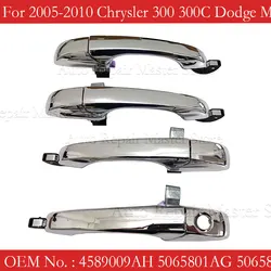 Manetas exteriores cromadas para Chrysler 300C y Dodge Magnum