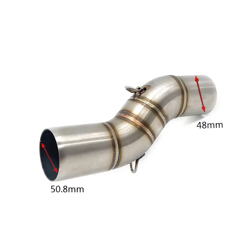 Tubo de enlace escape acero inoxidable Benelli TRK 502X - imagen 4