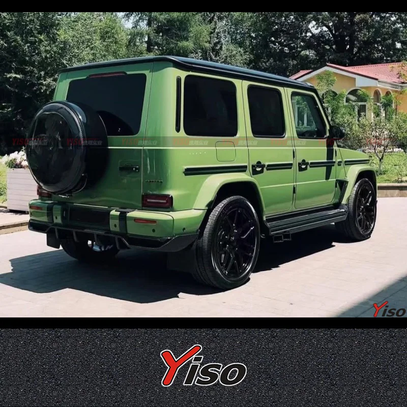 Labios delantero y trasero de carbono para Mercedes Clase G - imagen 3