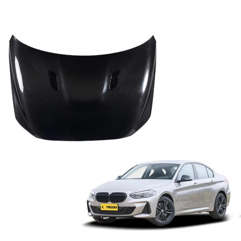 Capó de fibra de carbono Langyu estilo M3 para BMW Serie 1 F52