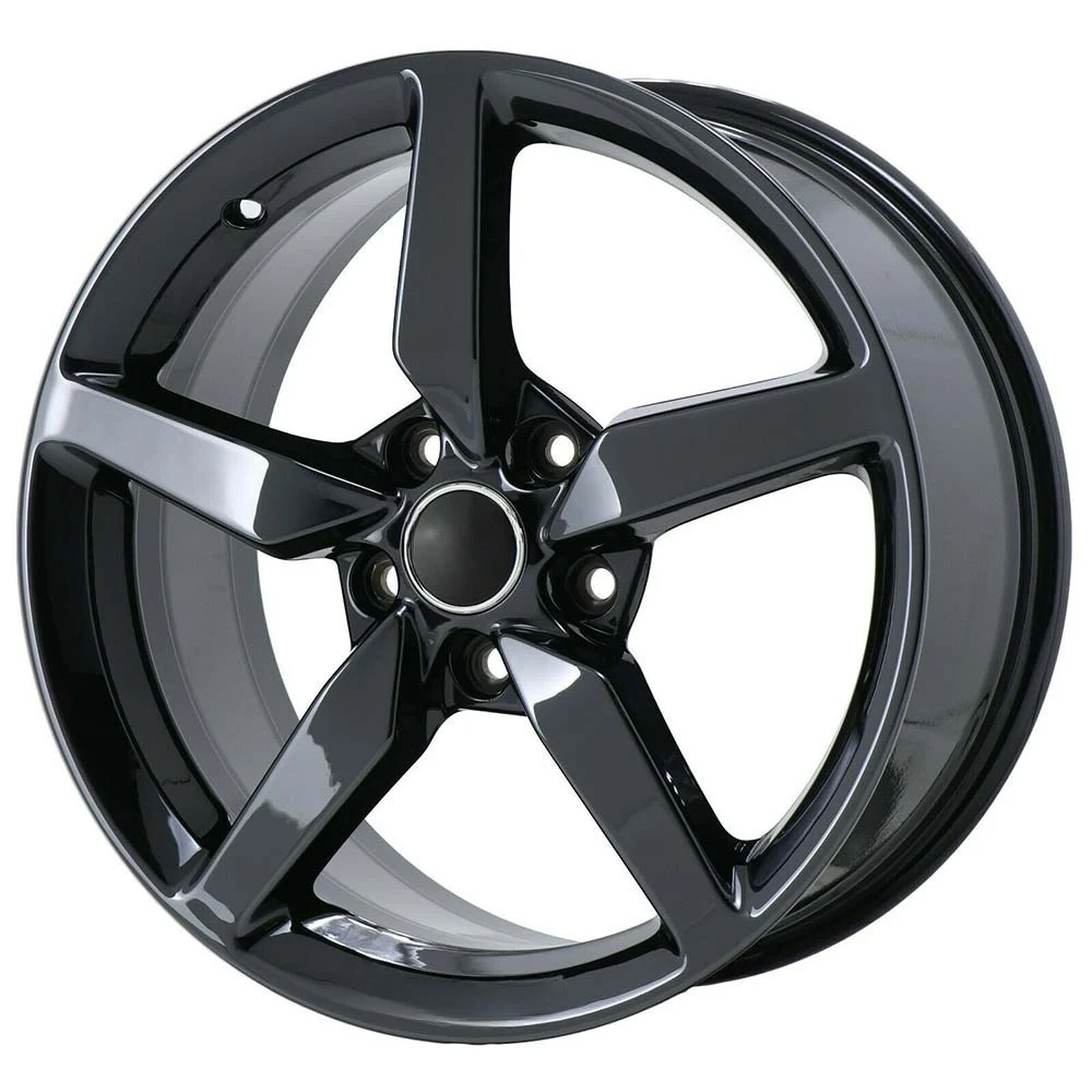 Llantas forjadas negras brillantes para Chevrolet Corvette - imagen 2