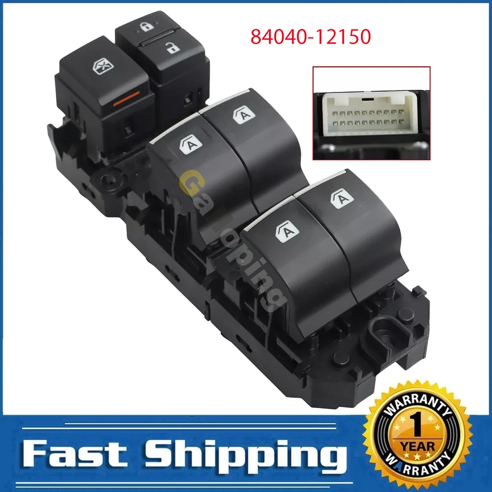 84040-12150 Mando elevalunas eléctrico Toyota Corolla 2018-2020