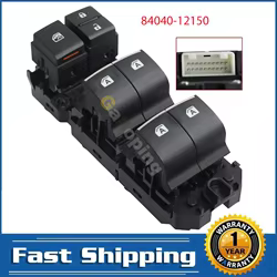 84040-12150 Mando elevalunas eléctrico Toyota Corolla 2018-2020