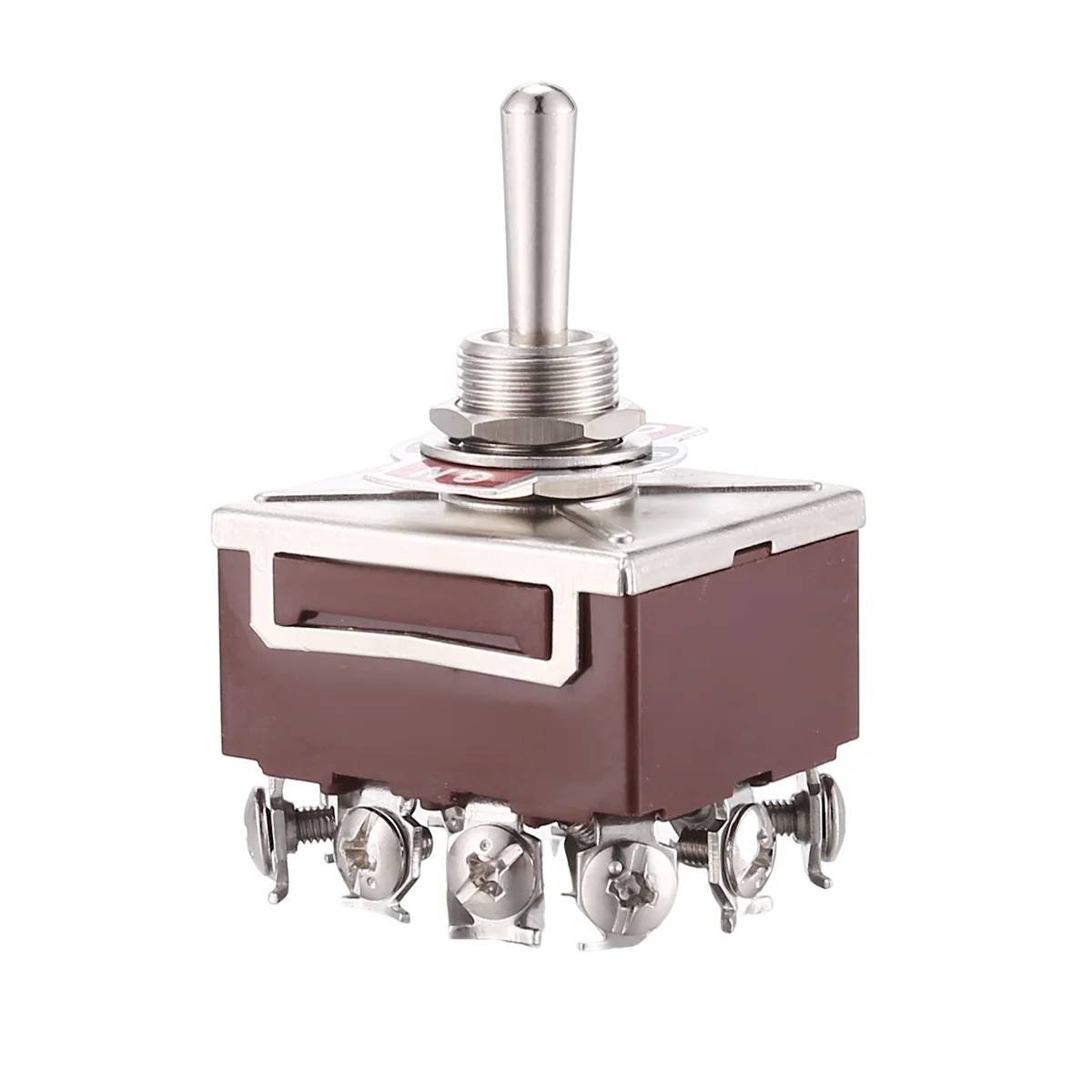 Interruptor de palanca para enganche 4PDT 380V 10A ON/OFF/ON
