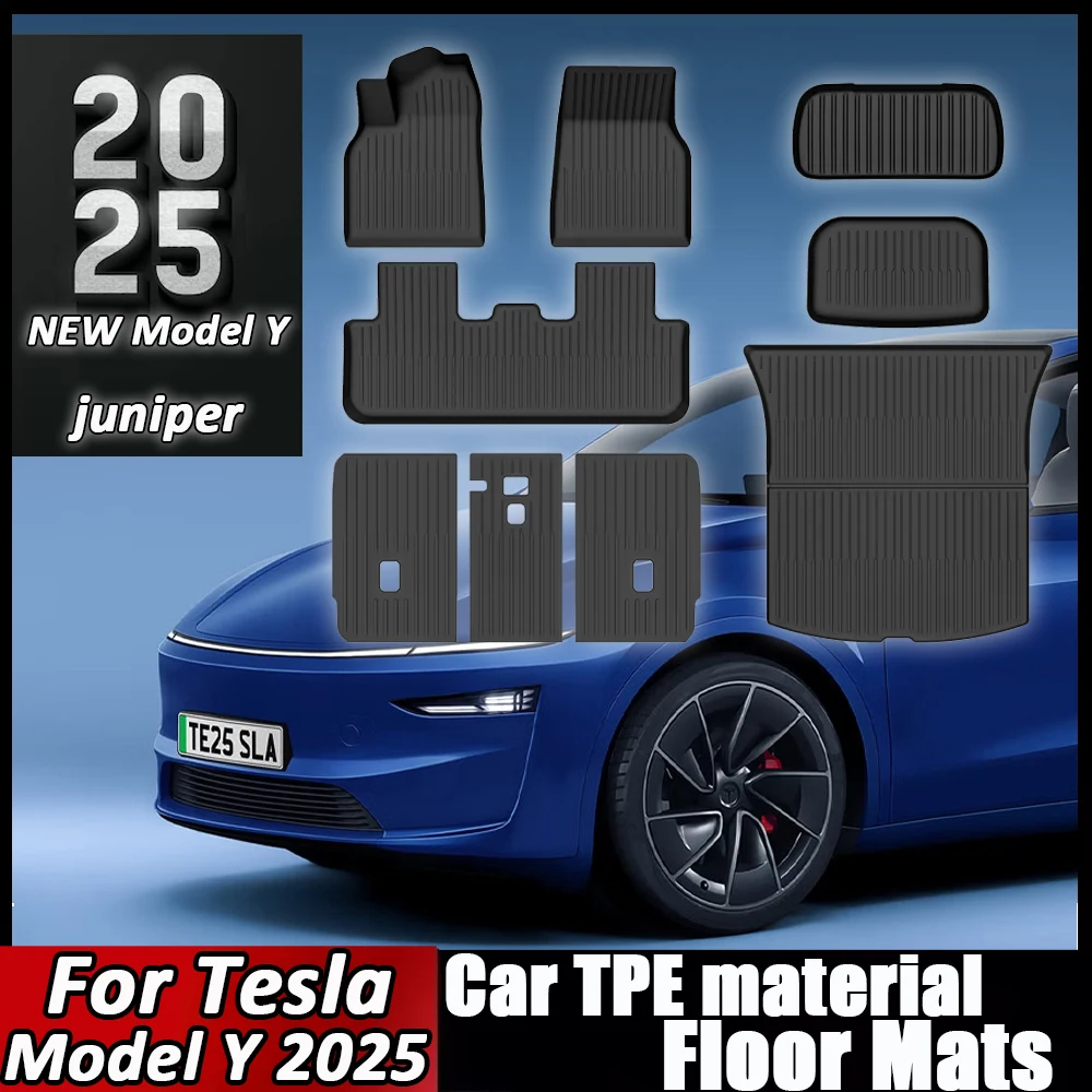 Bandeja de maletero TPE para Tesla Model Y Juniper 2025