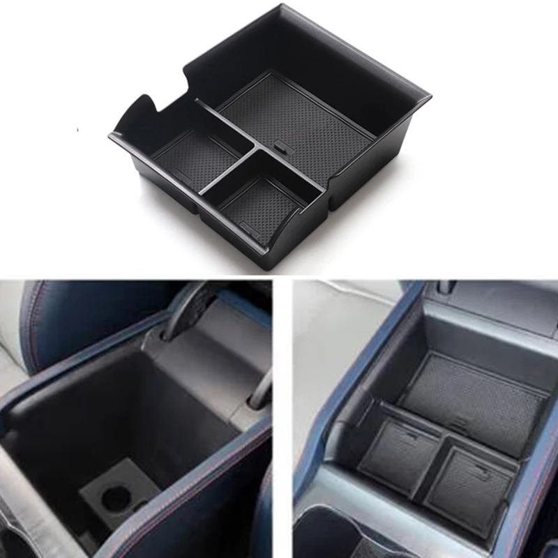 Vista del compartimento para reposabrazos del BYD Atto 3