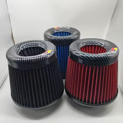 Filtro de aire de admisión KN universal de alto flujo para coche y moto