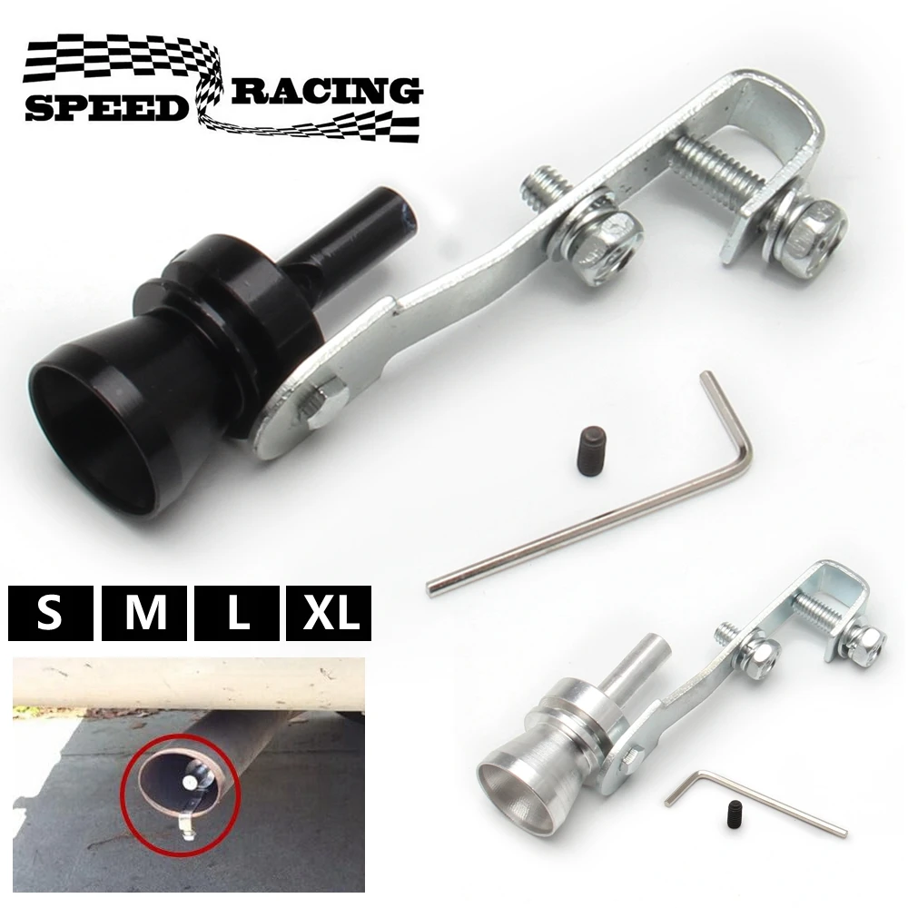 Silbato turbo universal para escape S/M/L/XL