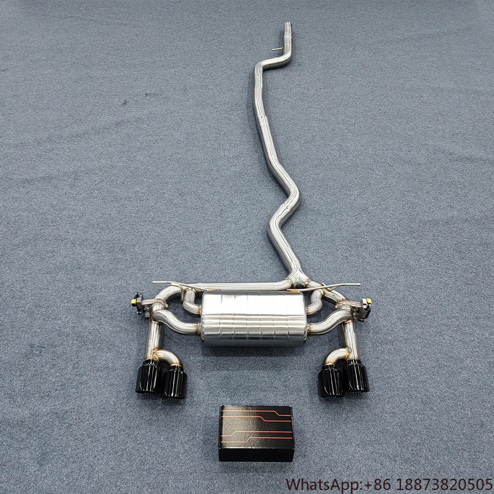 Tubo de escape catback para BMW 320 N20 ajuste parachoques trasero M3