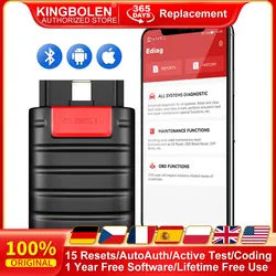 KINGBOLEN Ediag escáner OBD2 con codificación AutoAuth