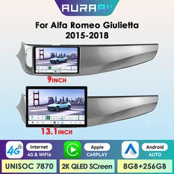 AURAAI X100 Pantalla Android para Alfa Romeo Giulietta 2015-2018