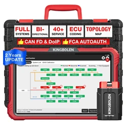 KINGBOLEN K10 Pro/Elite escáner OBD2 bidireccional con codificación ECU