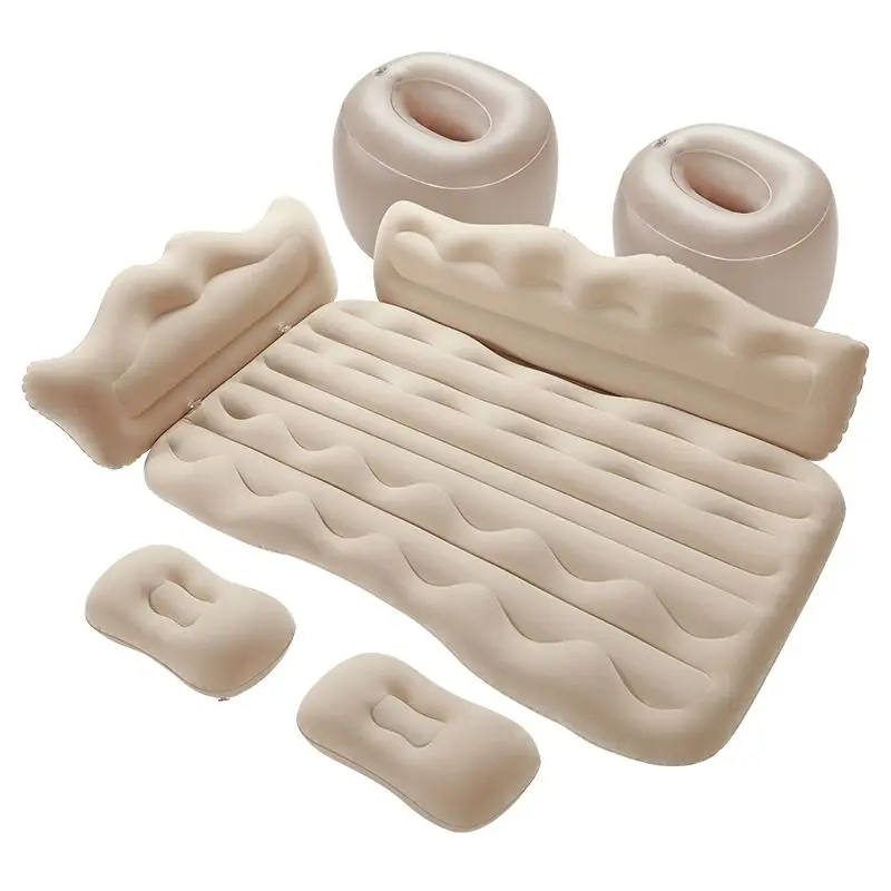 Cama inflable coche SUV con respaldo trasero y protector cabeza