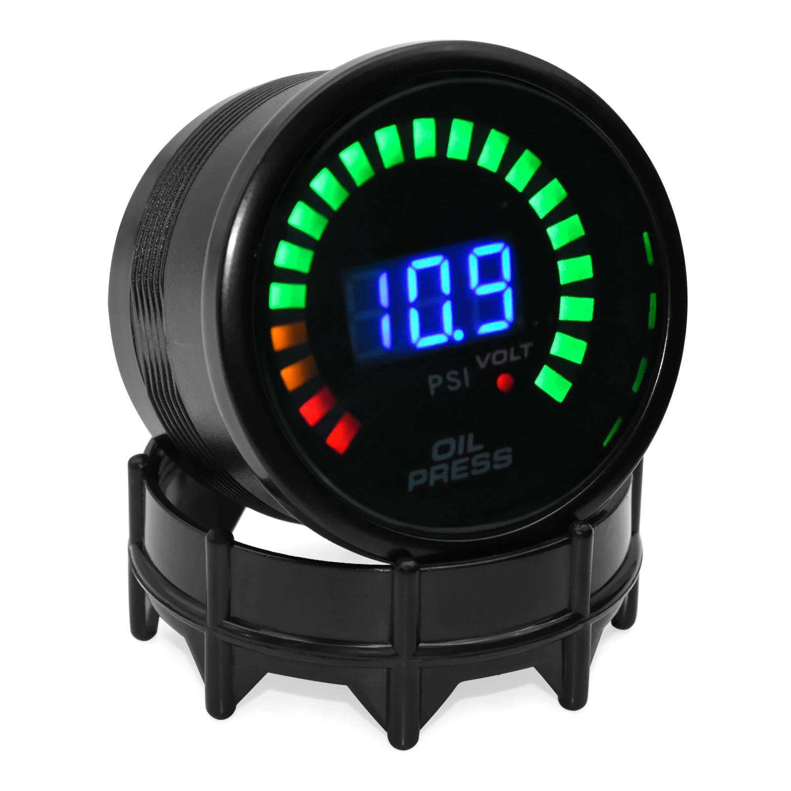 AD Manómetro presión de aceite digital LED para coche - imagen 5