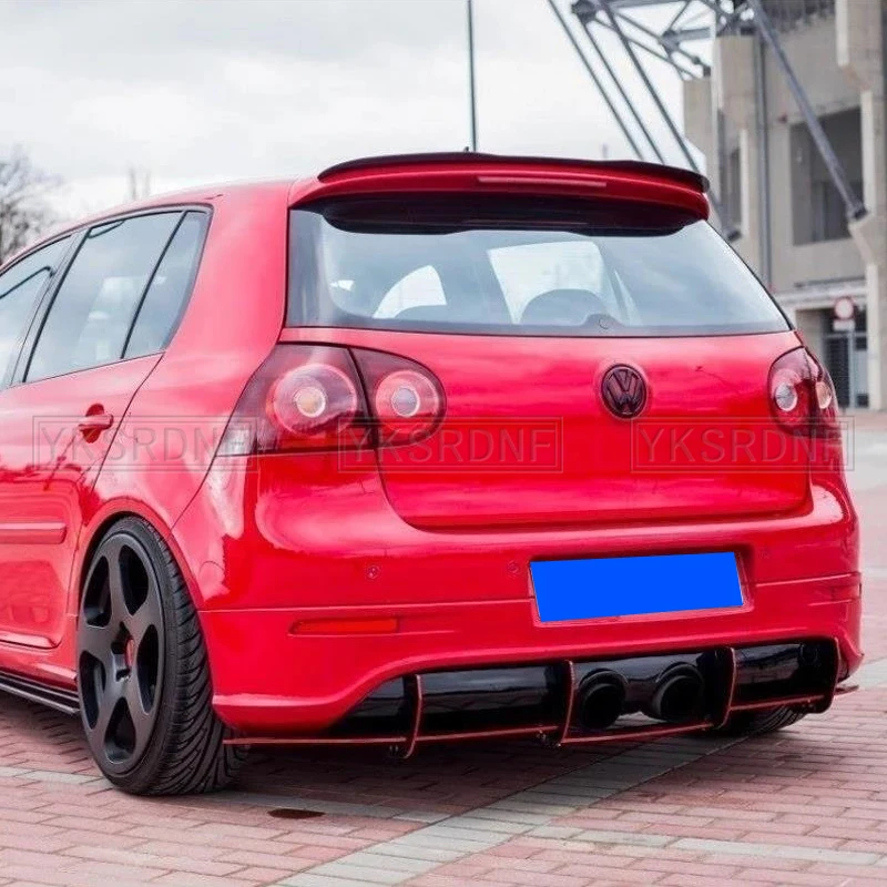 Alerón Trasero ABS Negro Brillante para VW Golf V GTI R32 - imagen 2