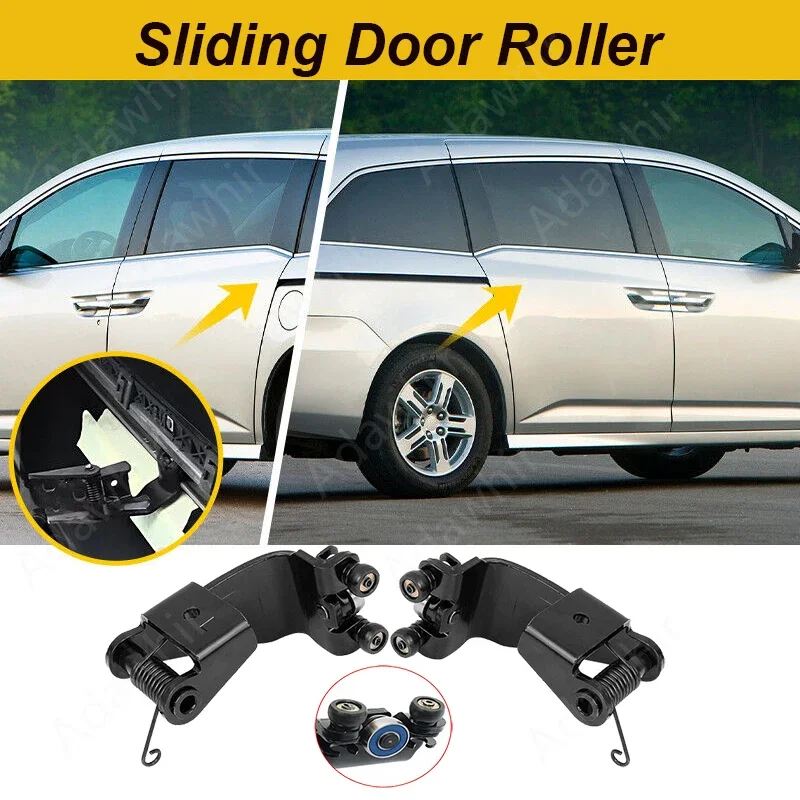 Juego de rodillos para puertas correderas izquierda y derecha de Honda Odyssey