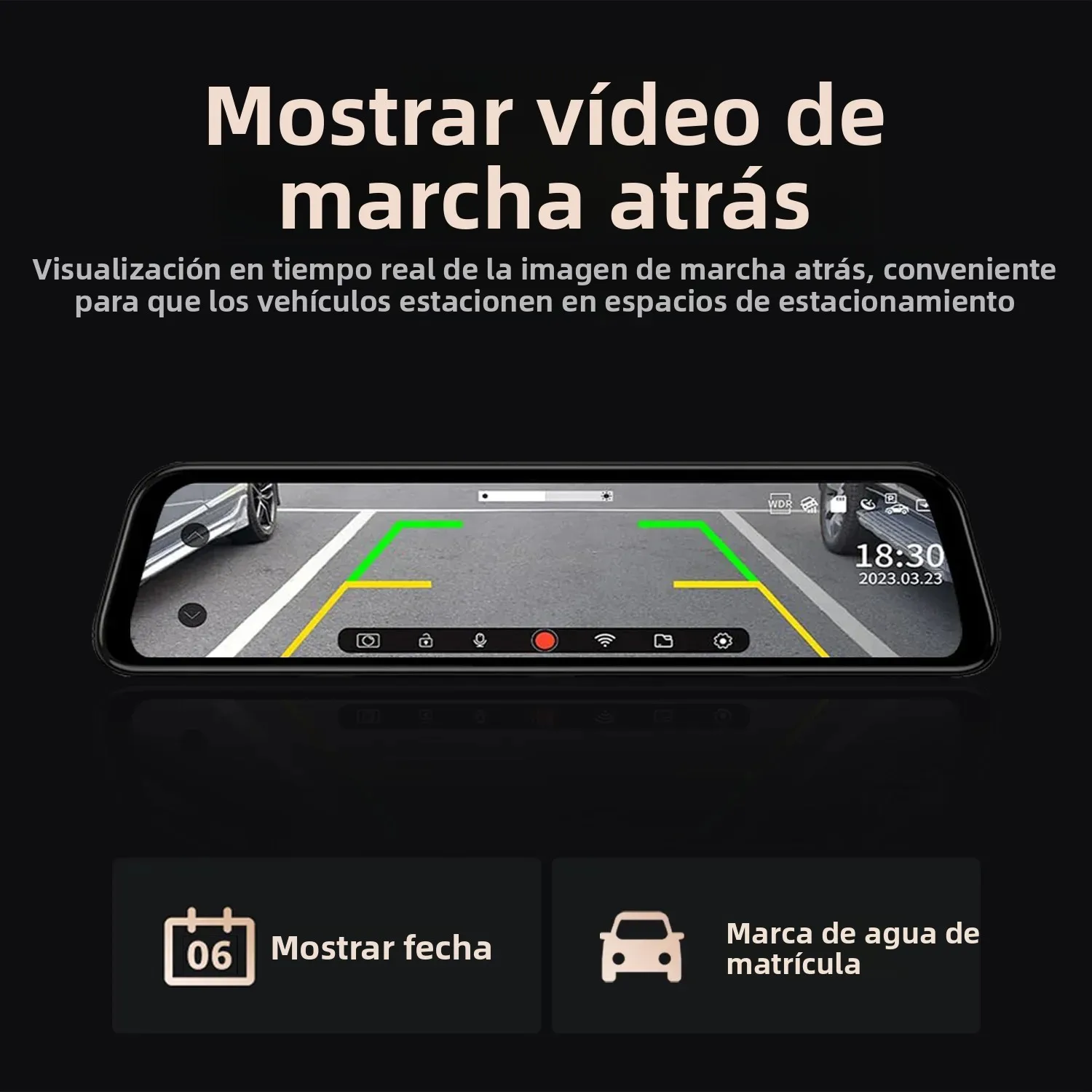 Cámara DVR Coche MEKEDE 10/12" - imagen 4