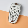 8 button white cover
