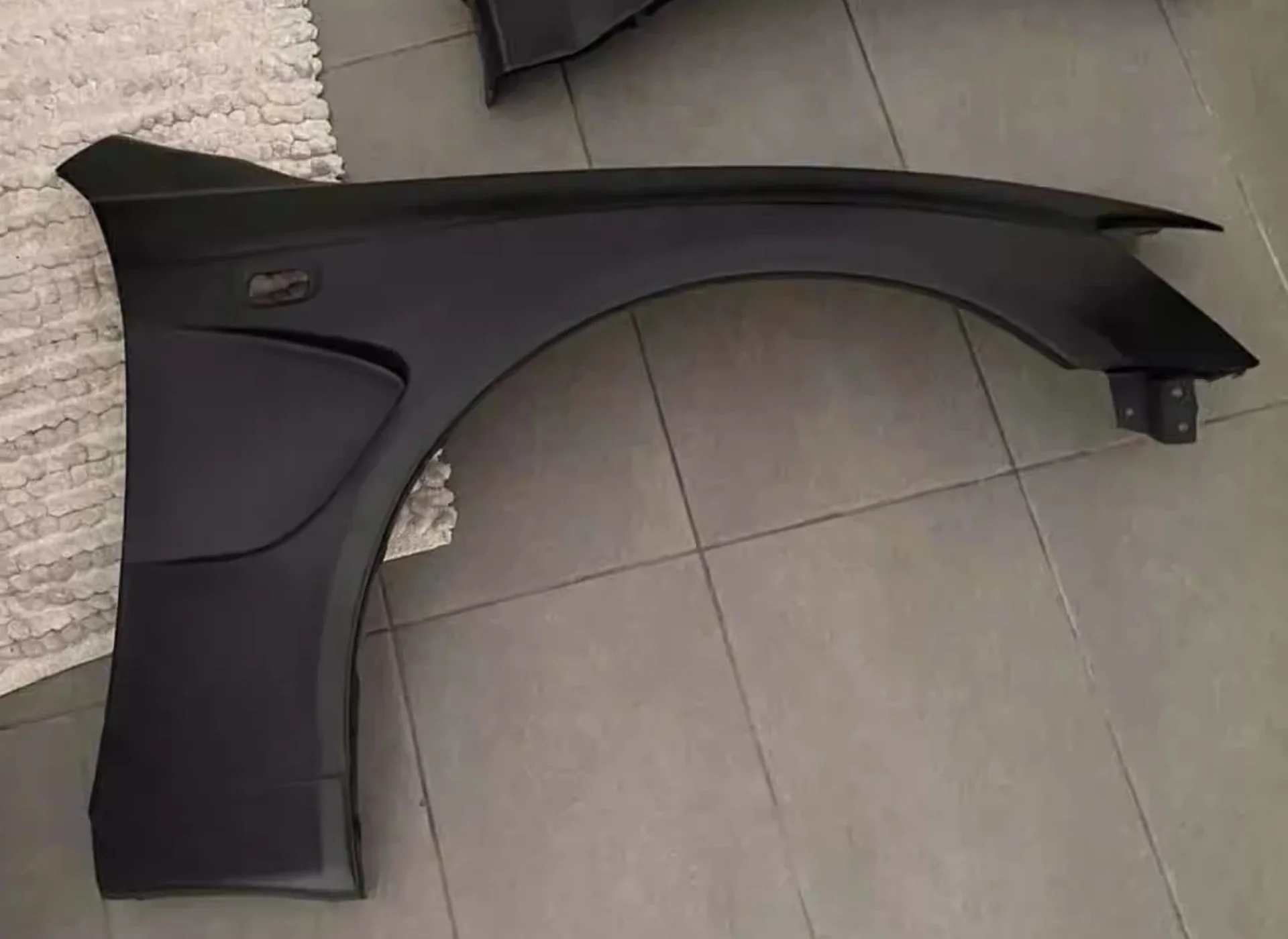 Guardabarros delantero de resina sin pintar para Lexus is200, Kit de carrocería de guardabarros ancho, accesorios para coche - imagen 4