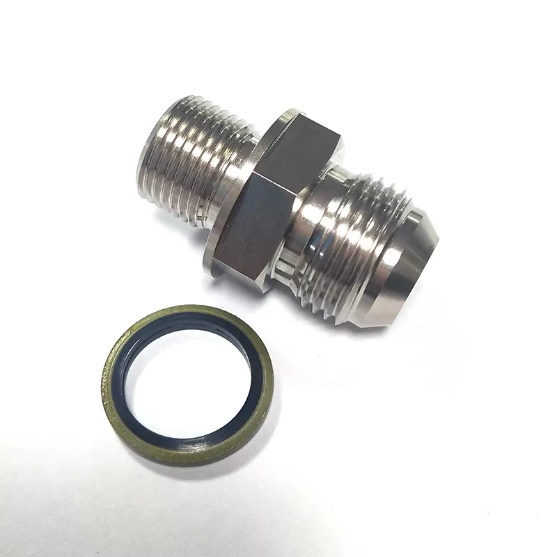 Adaptador drenaje turbo AN10 a M18x1.5 para cárter aceite - imagen 5