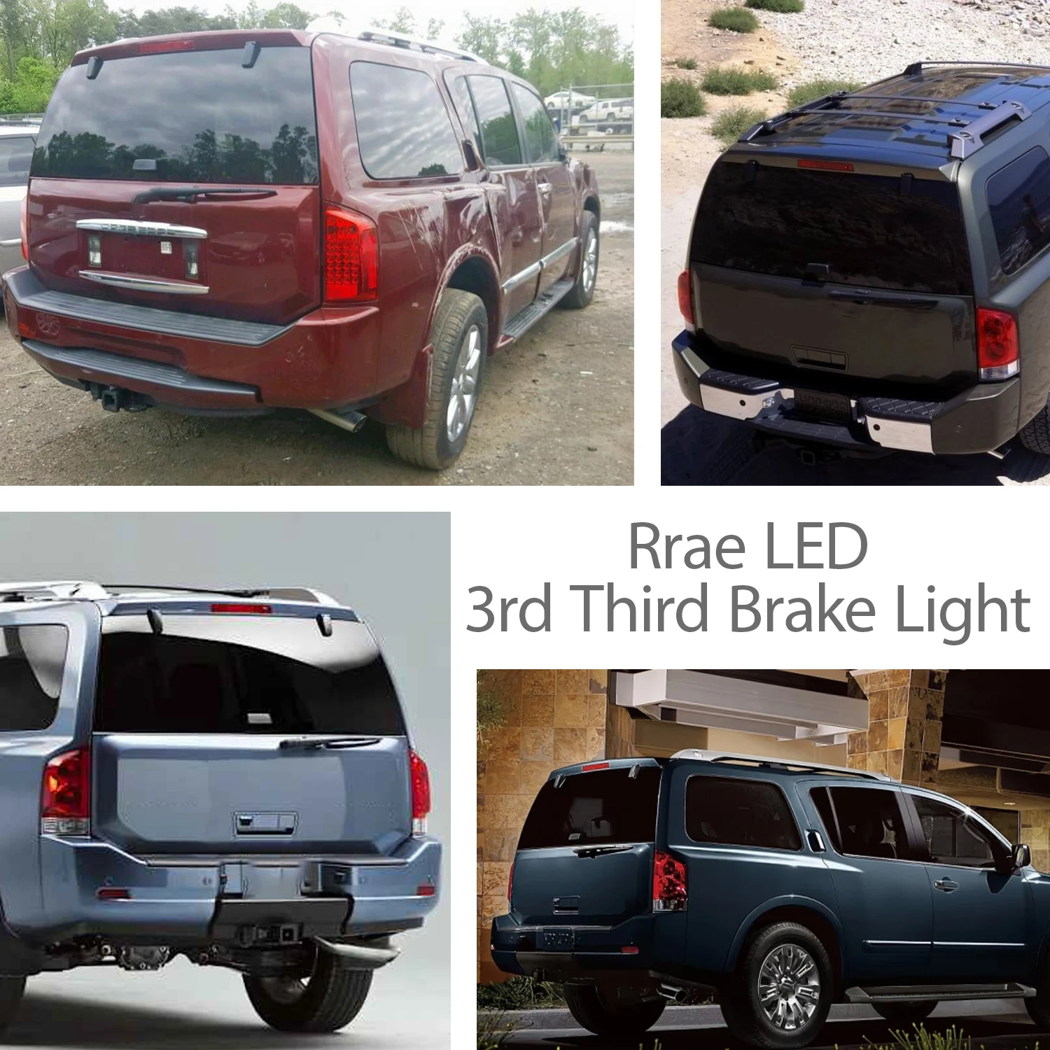 Tercera luz de freno LED Nissan Armada 2005-2015 26590-7S000 - imagen 3