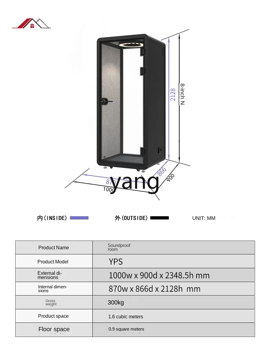 Cabina insonorizada desmontable para estudio de grabación y piano - imagen 4
