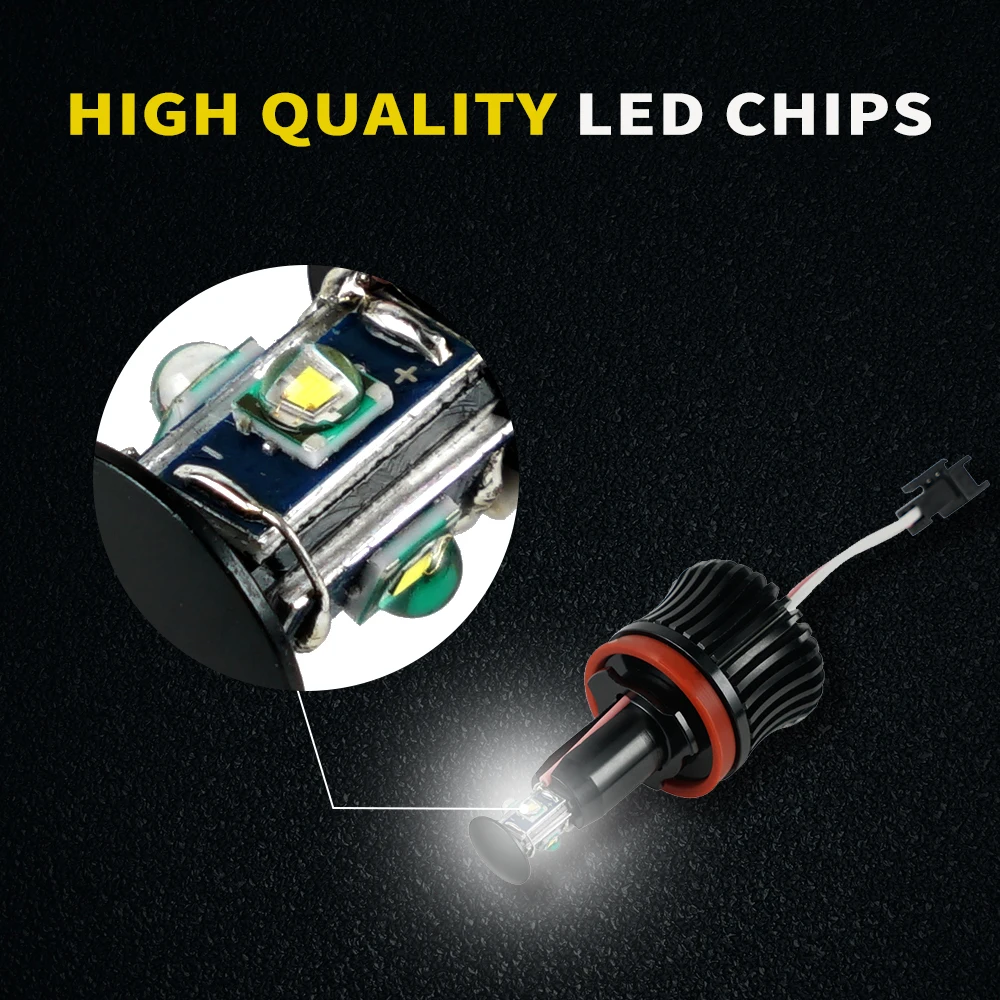 Bombillas LED Angel Eyes Halo para BMW E90/E92/E93 328i/335i - imagen 4