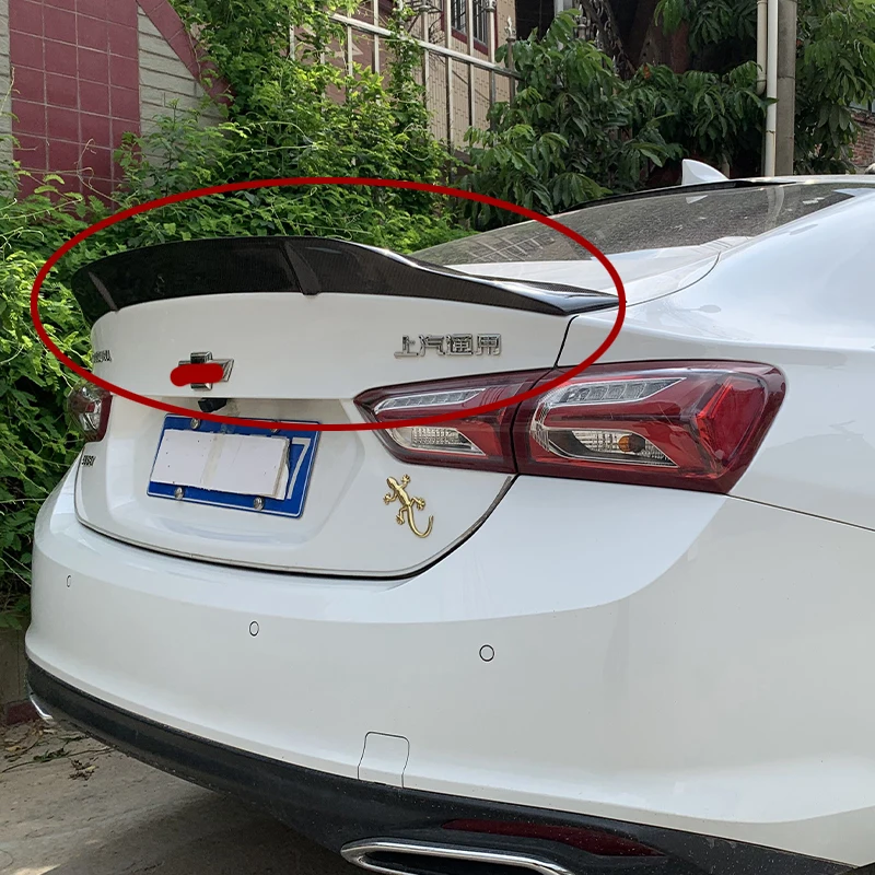Alerón trasero carbono negro Chevrolet Malibu XL R 2016-2022