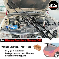 Amortiguador de capó gas para Nissan Frontier Navarra D40 y Pathfinder R51