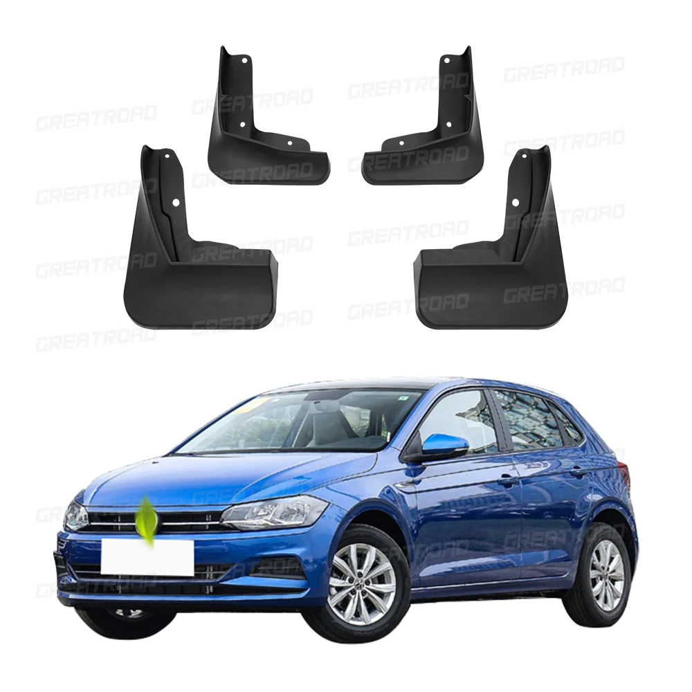 Guardabarros VW Polo MK6 2019-2024 protectores salpicaduras - imagen 2