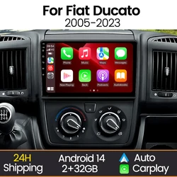 Autoradio Android Auto y CarPlay para Fiat Ducato Boxer Jumper