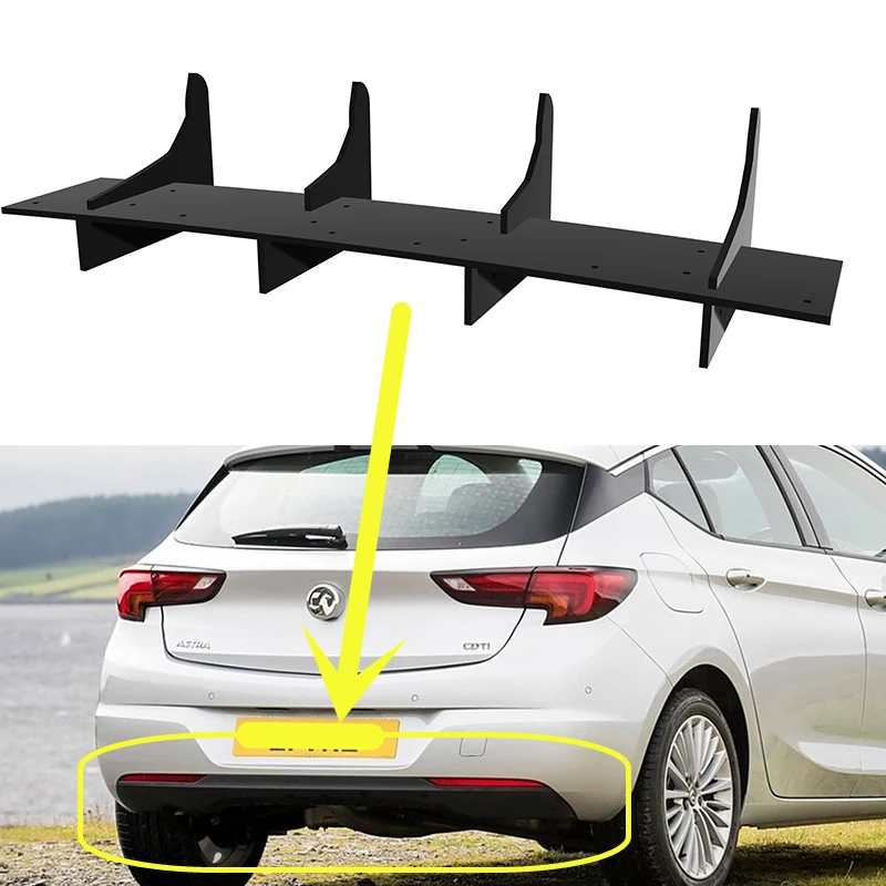 Kit difusor trasero con alerón – Opel Astra Standard Edition 2016-2019