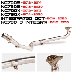 Silenciador deportivo 51mm con DB Killer para Honda NC700 y NC750